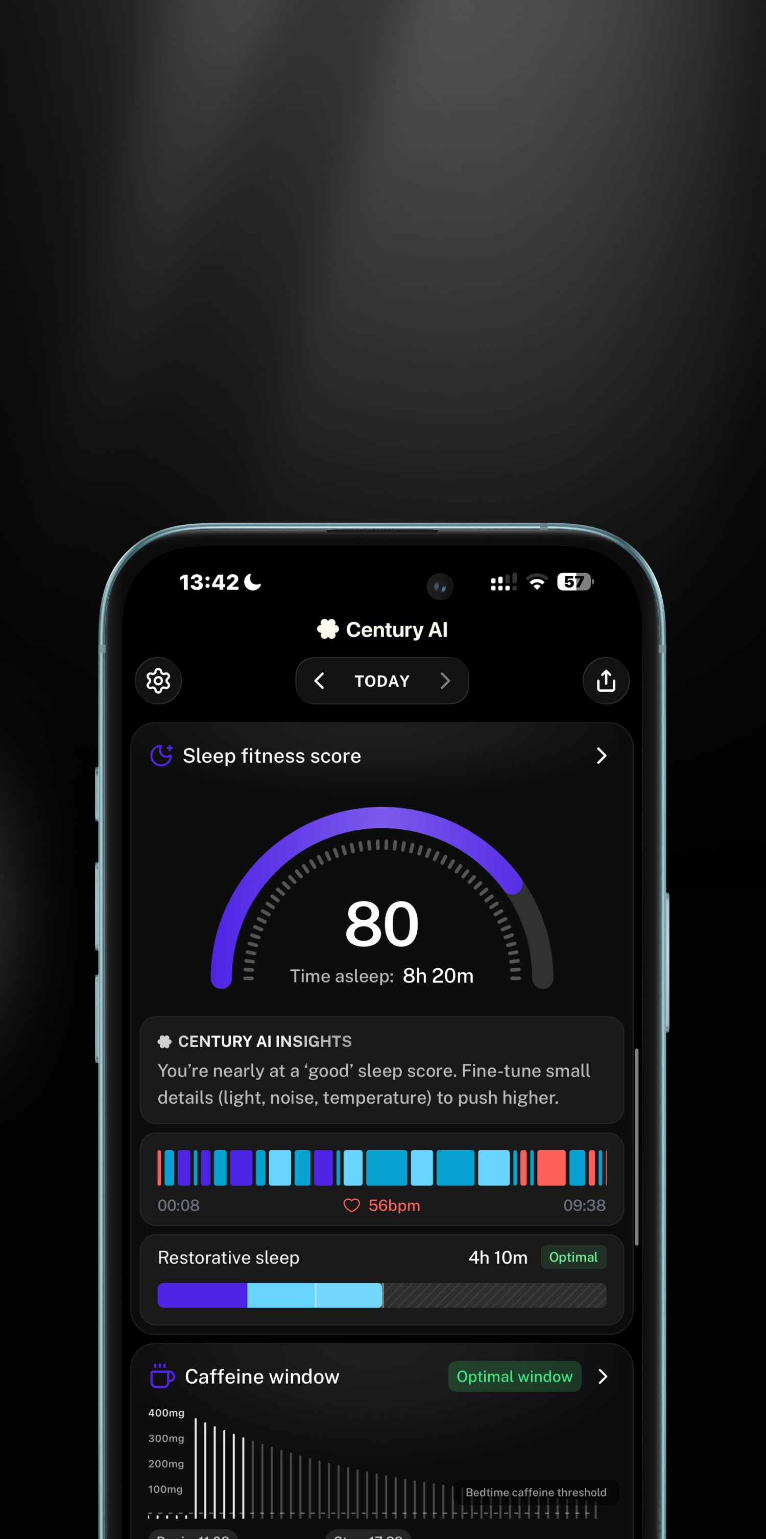 Understand and improve your sleep quality.